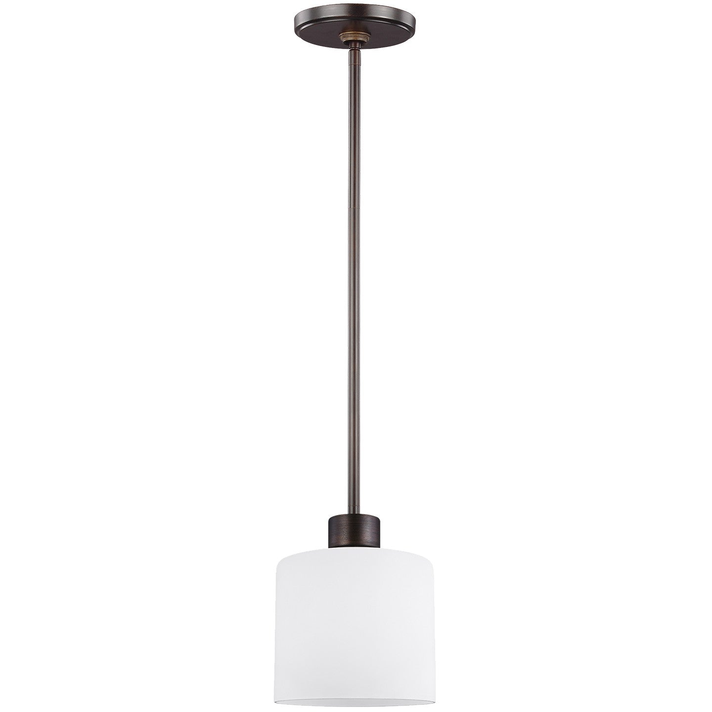 Generation Lighting - 6128801EN3-710 - One Light Mini-Pendant - Canfield - Bronze