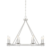 Savoy House - 1-308-8-SN - Eight Light Chandelier - Middleton - Satin Nickel