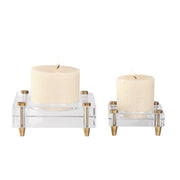 Uttermost - 18643 - Candleholders, Set/2 - Claire - Brass