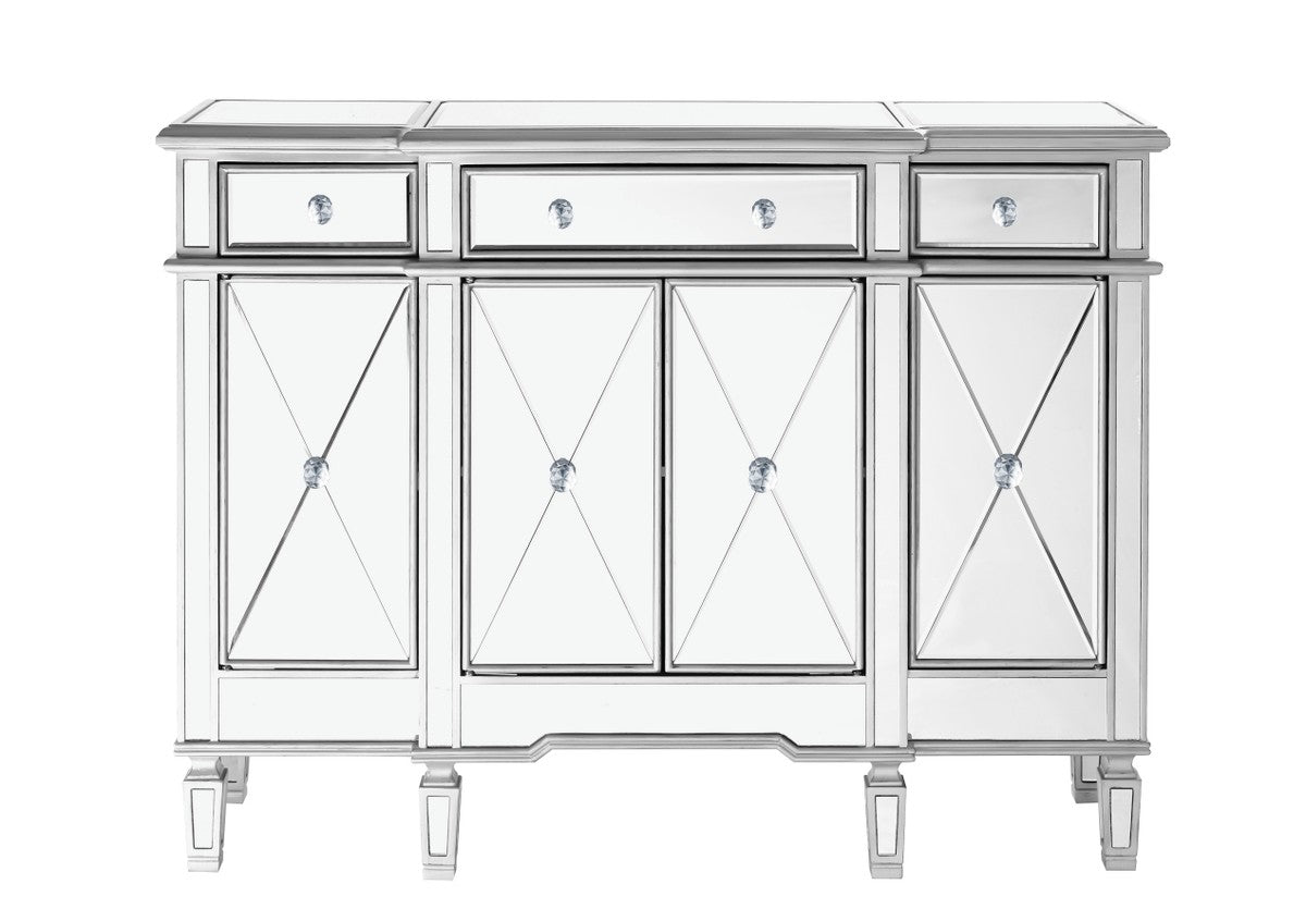 Elegant Lighting - MF6-1111SC - Cabinet - Contempo - Hand rubbed Antique Silver
