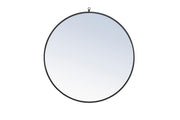 Elegant Lighting - MR4061BK - Mirror - Rowan - Black