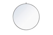 Elegant Lighting - MR4067BK - Mirror - Rowan - Black