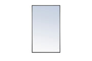 Elegant Lighting - MR4074BK - Mirror - Monet - Black
