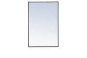Elegant Lighting - MR4077BK - Mirror - Monet - Black
