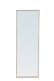 Elegant Lighting - MR4082BR - Mirror - Monet - Brass