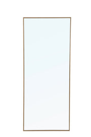 Elegant Lighting - MR4085BR - Mirror - Monet - Brass