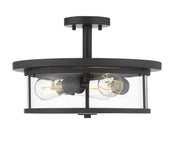 Z-Lite - 462SF16-BRZ - Three Light Semi Flush Mount - Savannah - Bronze
