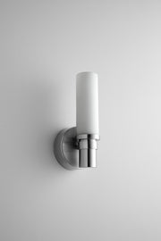 Quorum - 2-5156-124 - One Light Wall Sconce - PEBBLE - Satin Nickel