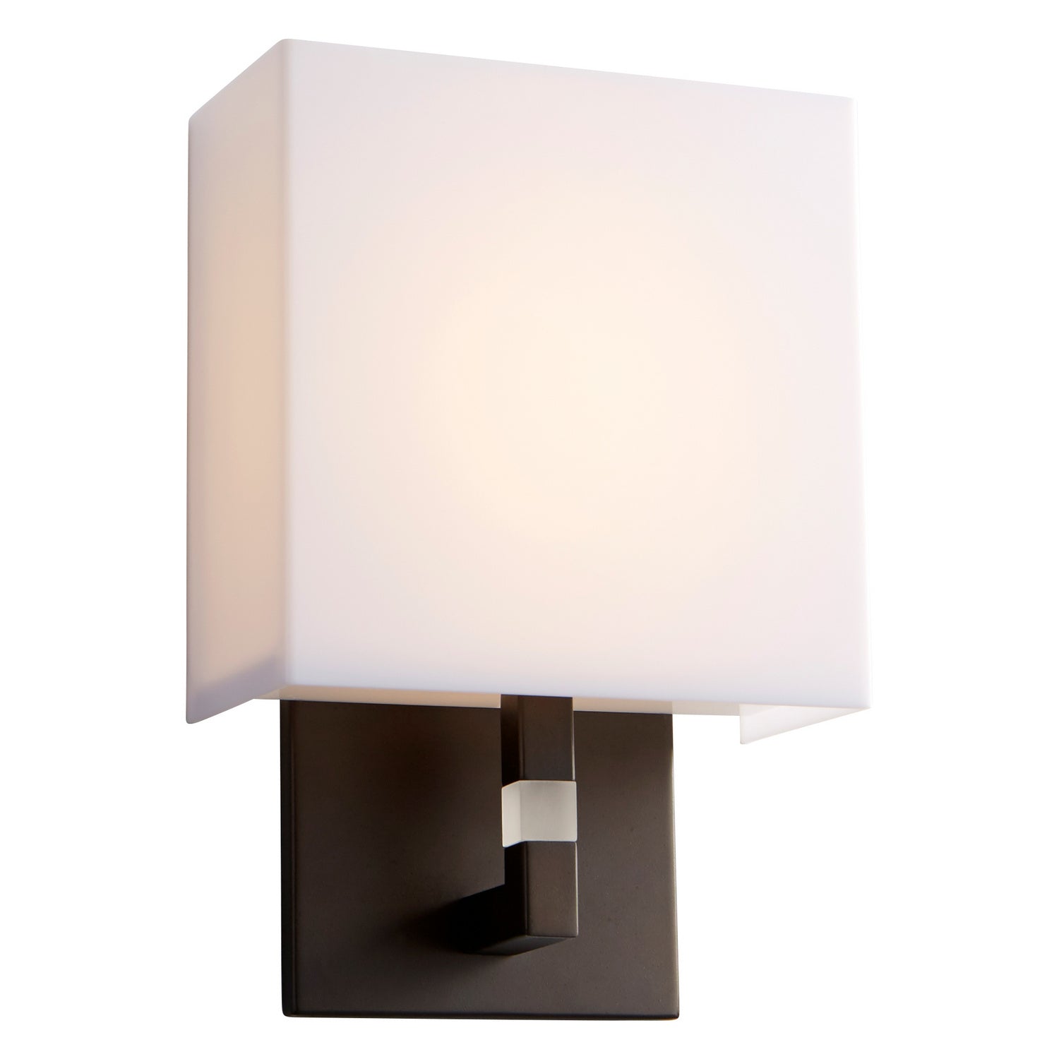 Quorum - 3-521-22 - LED Wall Sconce - CHAMELEON - Oiled Bronze|Matte White Acrylic