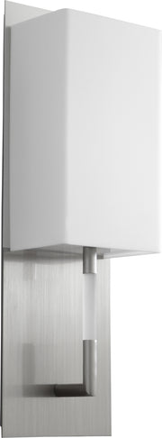 Quorum - 3-564-224 - LED Wall Sconce - Epoch - Satin Nickel|Matte White Acrylic