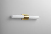 Quorum - 3-590-140 - LED Vanity - Magneta - Aged Brass