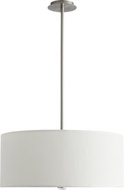 Quorum - 3-639-24 - LED Pendant - Echo - Satin Nickel|White Grass