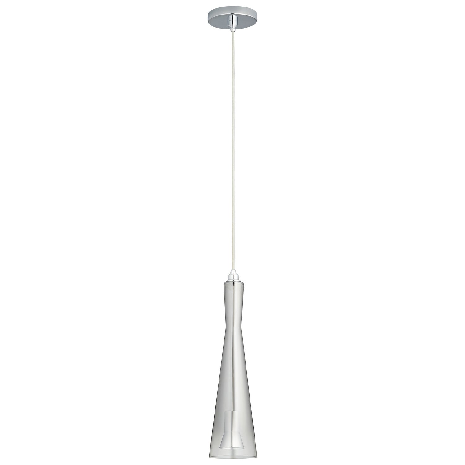 Quorum - 3-651-1314 - LED Pendant - Cornet - Polished Chrome|Smoke Ombre
