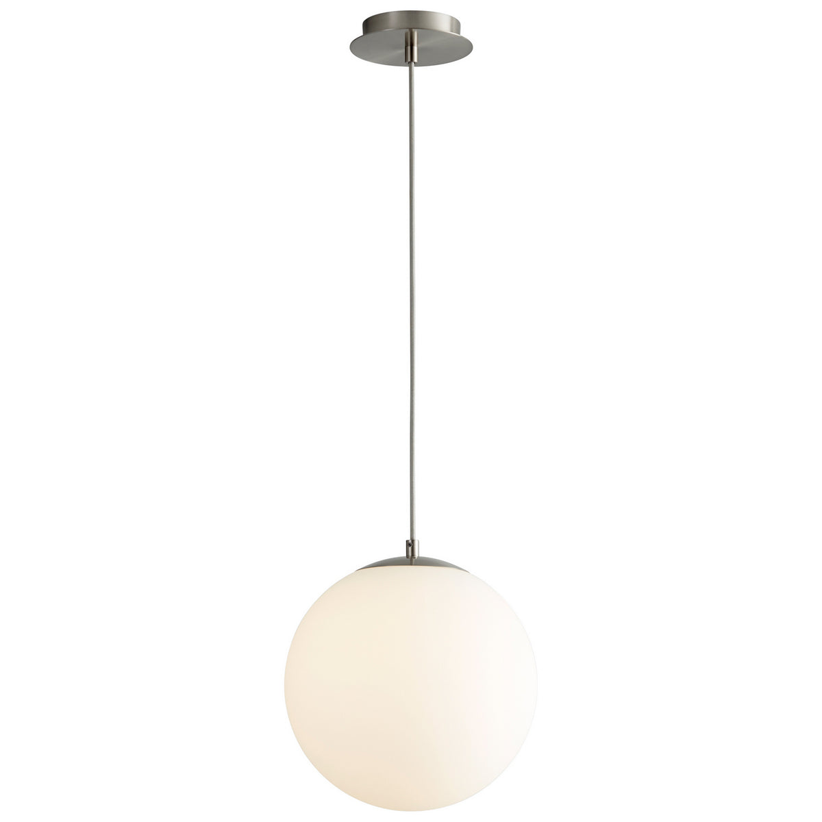 Quorum - 3-673-24 - LED Pendant - Luna - Satin Nickel
