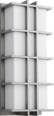 Quorum - 3-711-224 - LED Outdoor Lantern - Telshor - Satin Nickel