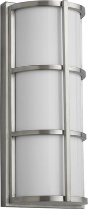 Quorum - 3-712-224 - LED Outdoor Lantern - LEDA - Satin Nickel