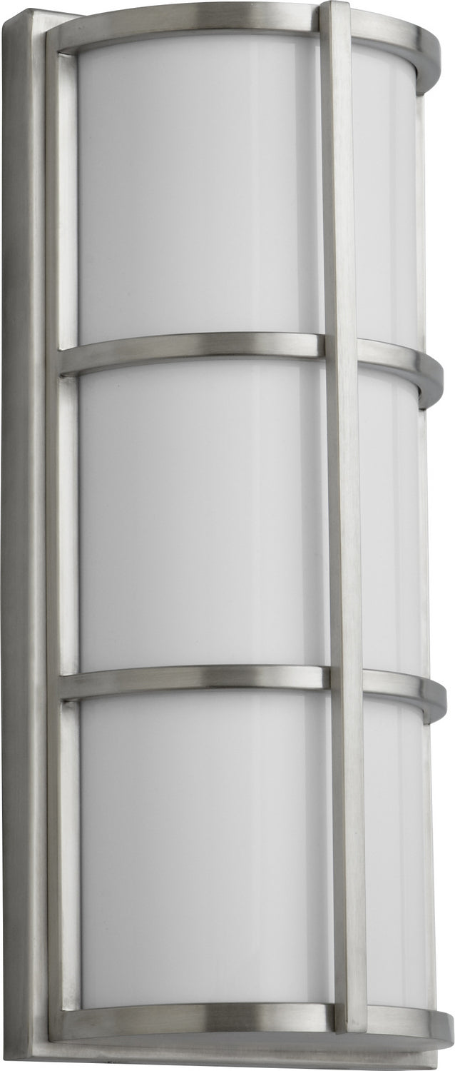Quorum - 3-712-224 - LED Outdoor Lantern - LEDA - Satin Nickel