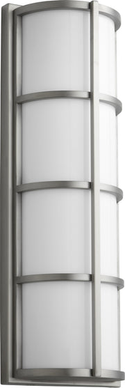 Quorum - 3-713-224 - LED Outdoor Lantern - LEDA - Satin Nickel