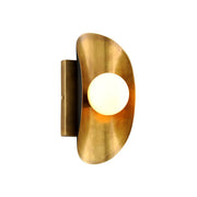 Corbett Lighting - 271-11-VB/BBR - LED Wall Sconce - Hopper - Vintage Brass Bronze
