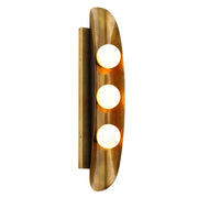 Corbett Lighting - 271-13-VB/BBR - LED Wall Sconce - Hopper - Vintage Brass Bronze