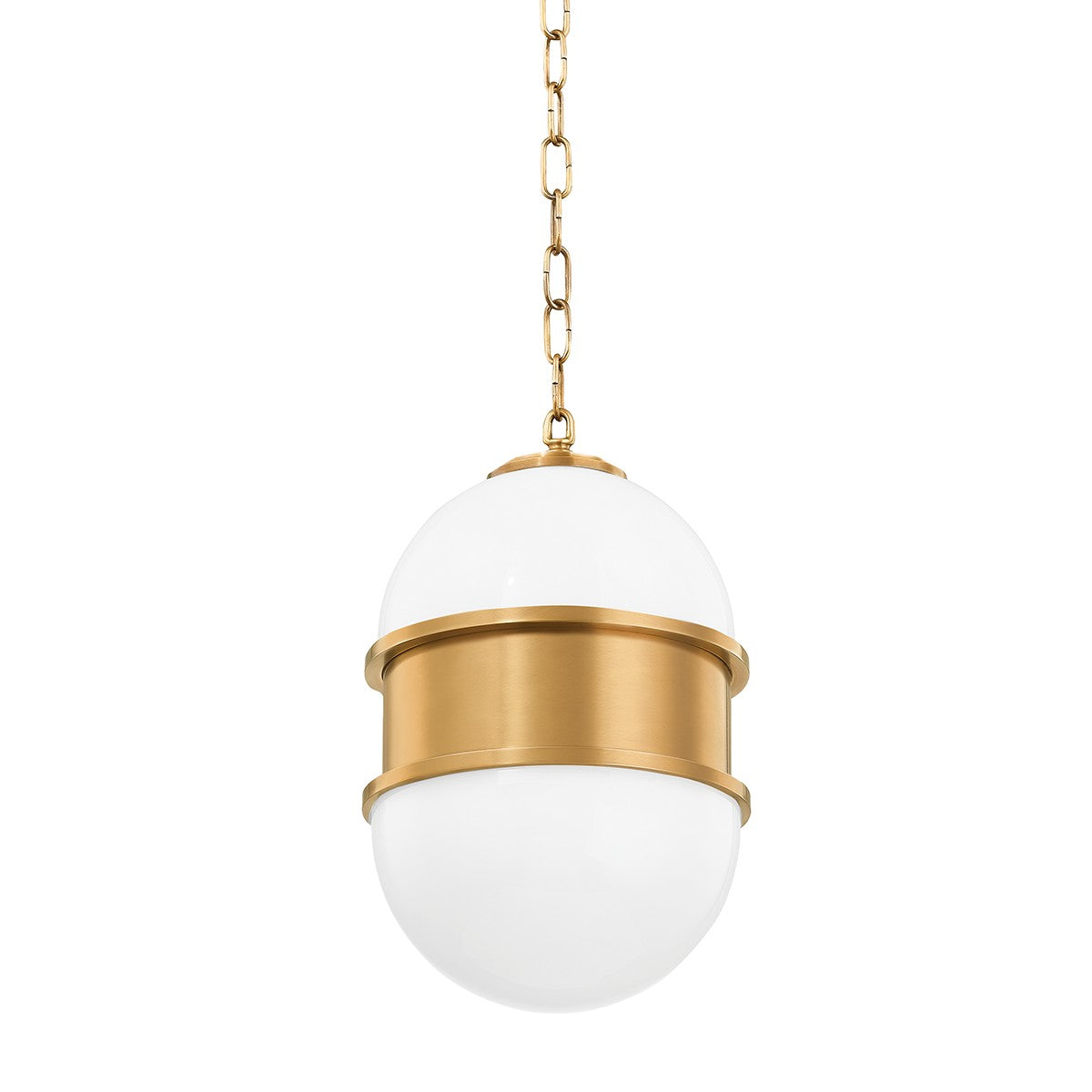 Corbett Lighting - 272-41 - One Light Pendant - Broomley - Vintage Brass