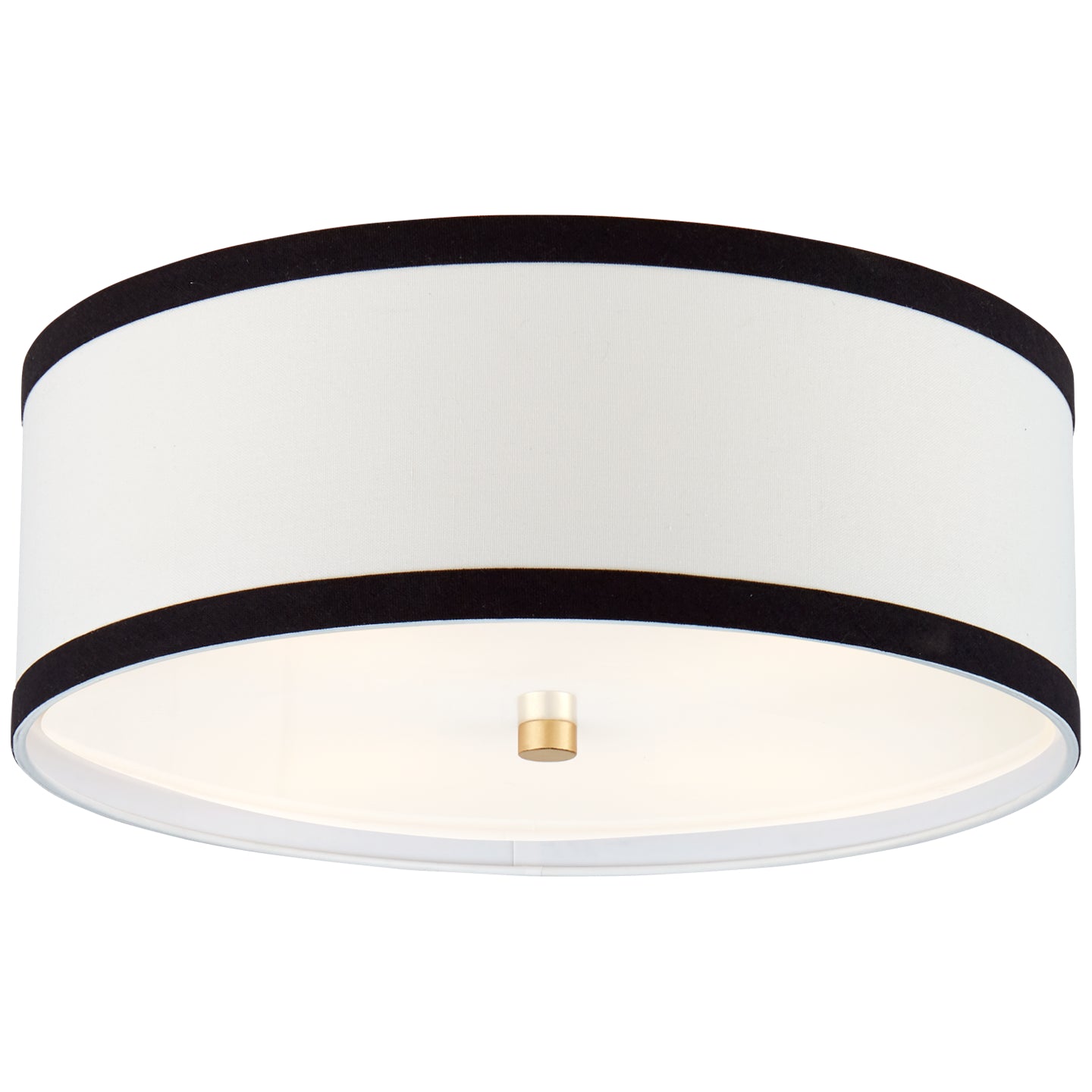 Visual Comfort Signature - KS 4071G-L/BL - Four Light Flush Mount - Walker - Gild