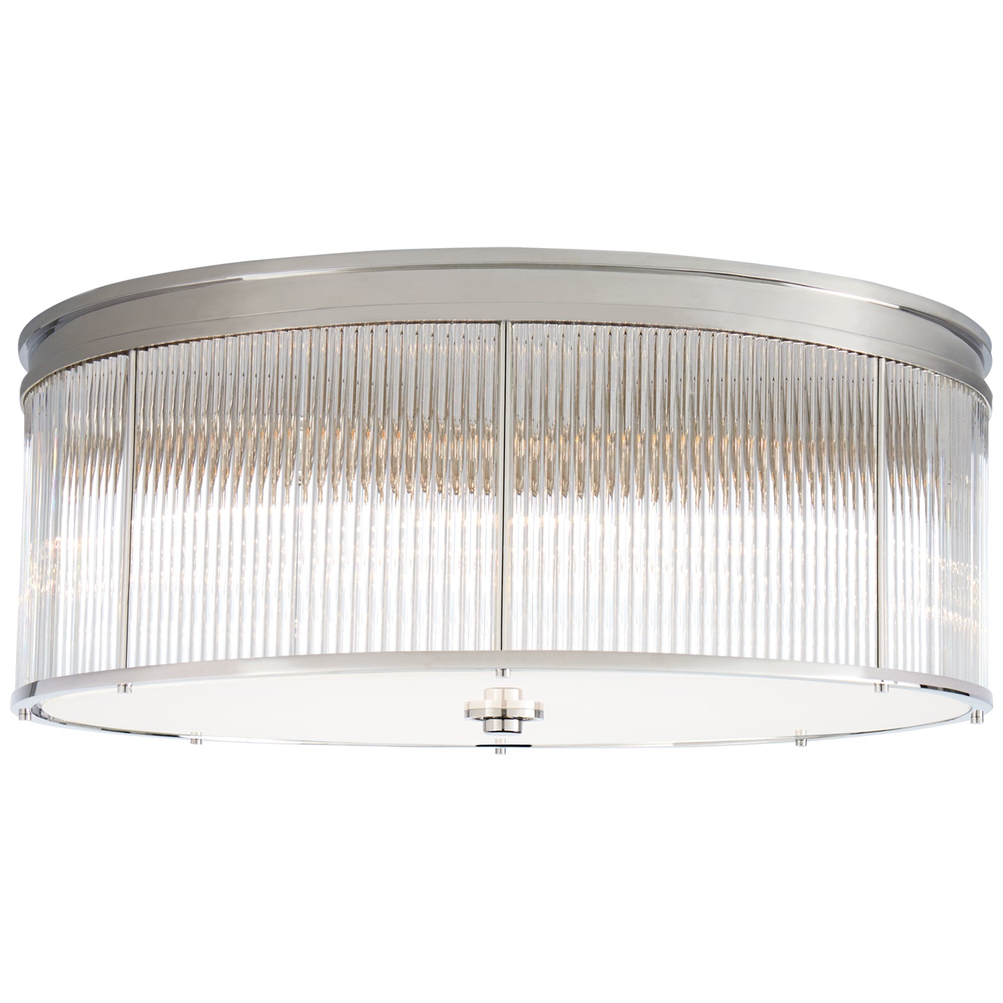 Ralph Lauren - RL 4804PN - Six Light Flush Mount - Allen - Polished Nickel