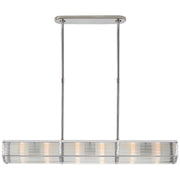 Ralph Lauren - RL 5089PN - Six Light Linear Pendant - Allen - Polished Nickel
