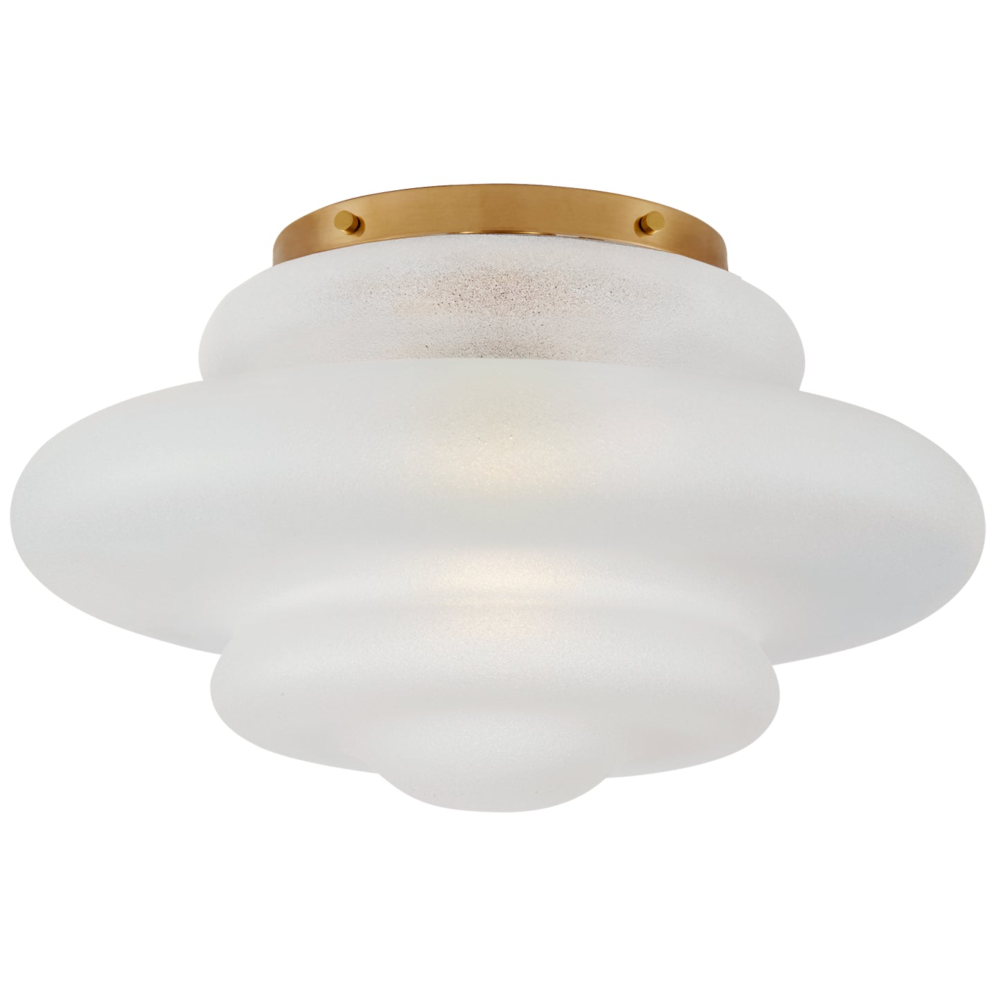 Visual Comfort Signature - KW 4271AB-VG - One Light Flush Mount - Tableau - Antique-Burnished Brass