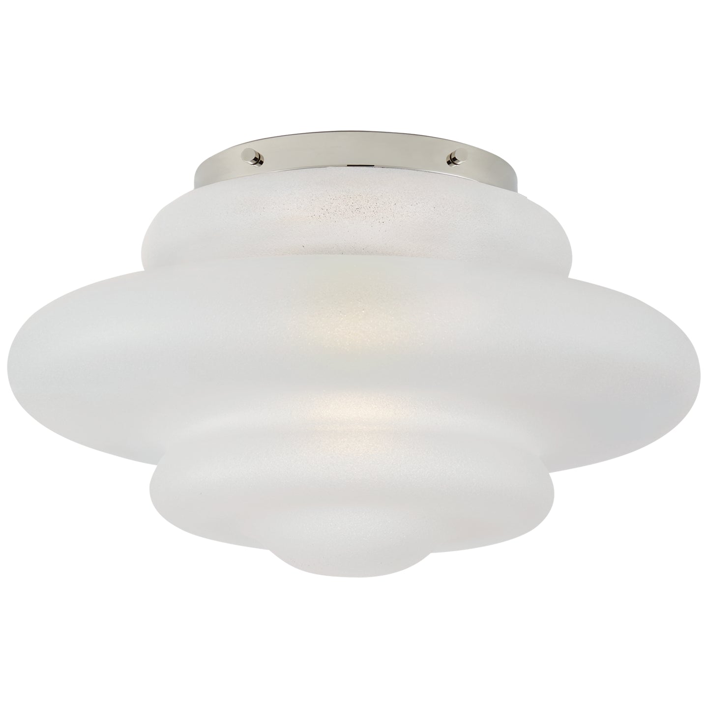 Visual Comfort Signature - KW 4271PN-VG - One Light Flush Mount - Tableau - Polished Nickel