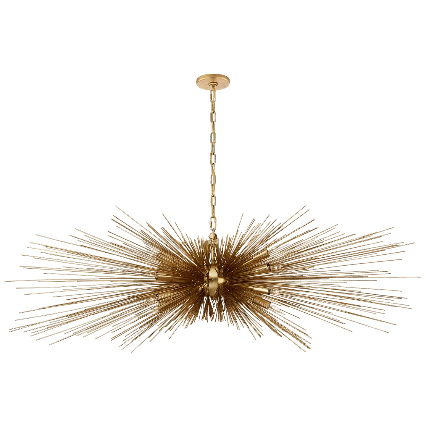 Visual Comfort Signature - KW 5182G - 16 Light Chandelier - Strada - Gild
