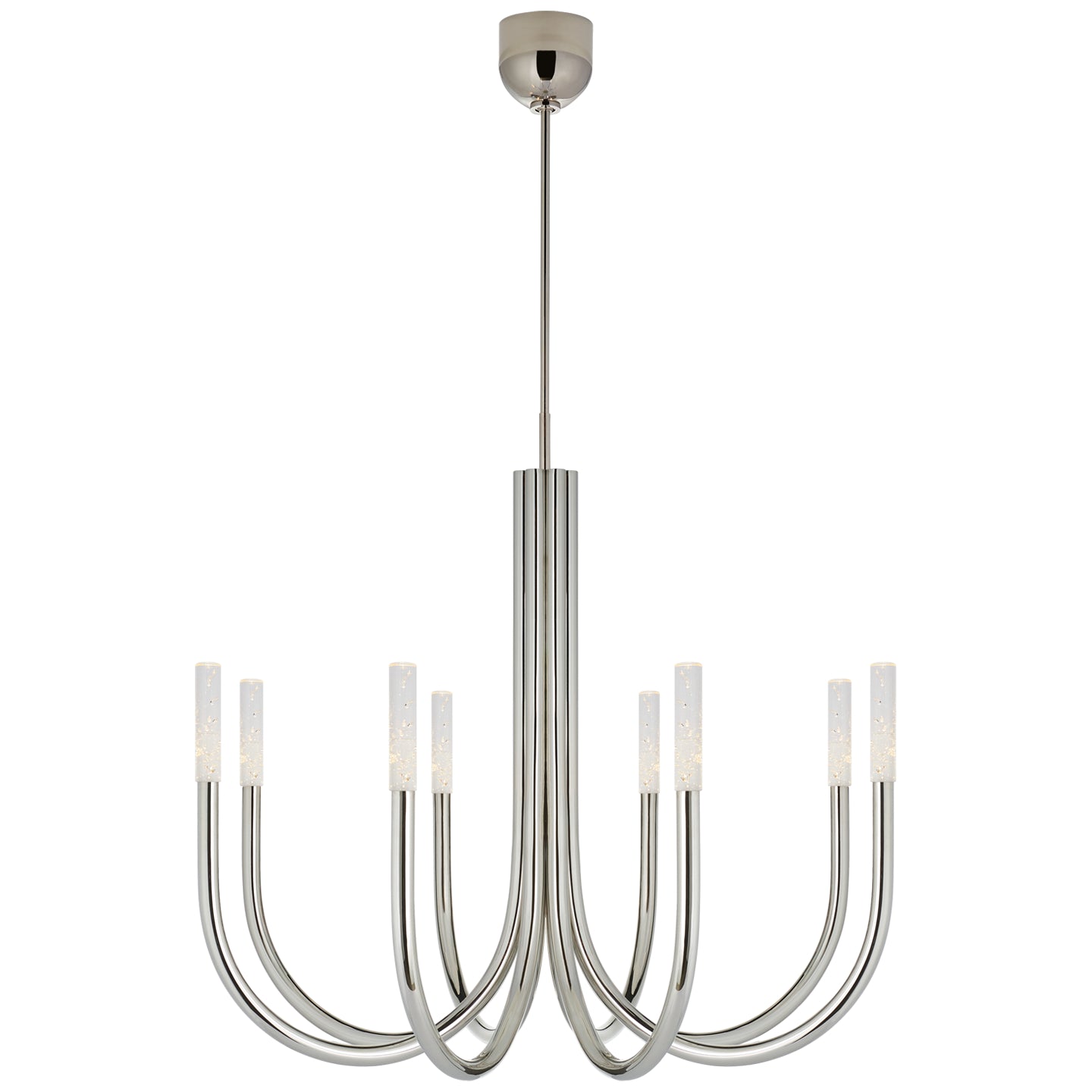 Visual Comfort Signature - KW 5581PN-SG - LED Chandelier - Rousseau - Polished Nickel