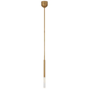 Visual Comfort Signature - KW 5586AB-SG - LED Pendant - Rousseau - Antique-Burnished Brass