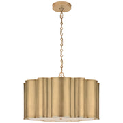 Visual Comfort Signature - AH 5215G-FA - Four Light Pendant - Markos - Gild