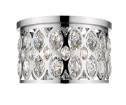 Z-Lite - 6010F15CH - Four Light Flush Mount - Dealey - Chrome