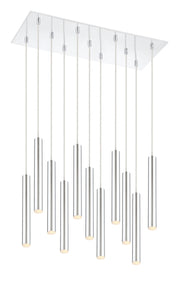 Z-Lite - 917MP12-CH-LED-11LCH - LED Chandelier - Forest - Chrome