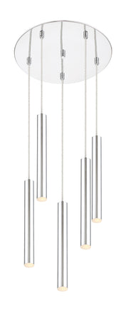 Z-Lite - 917MP12-CH-LED-5RCH - LED Chandelier - Forest - Chrome