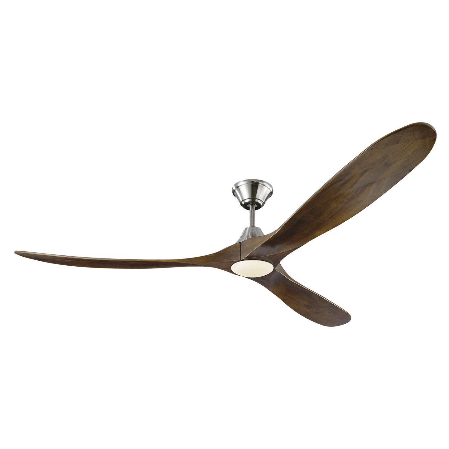 Visual Comfort Fan - 3MAVR70BSD - 70"Ceiling Fan - Maverick - Brushed Steel