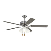 Visual Comfort Fan - 5HV52BSF - 52``Ceiling Fan - Haven 52 LED 3 - Brushed Steel