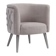 Uttermost - 23508 - Accent Chair - Haider - Antique Nickel