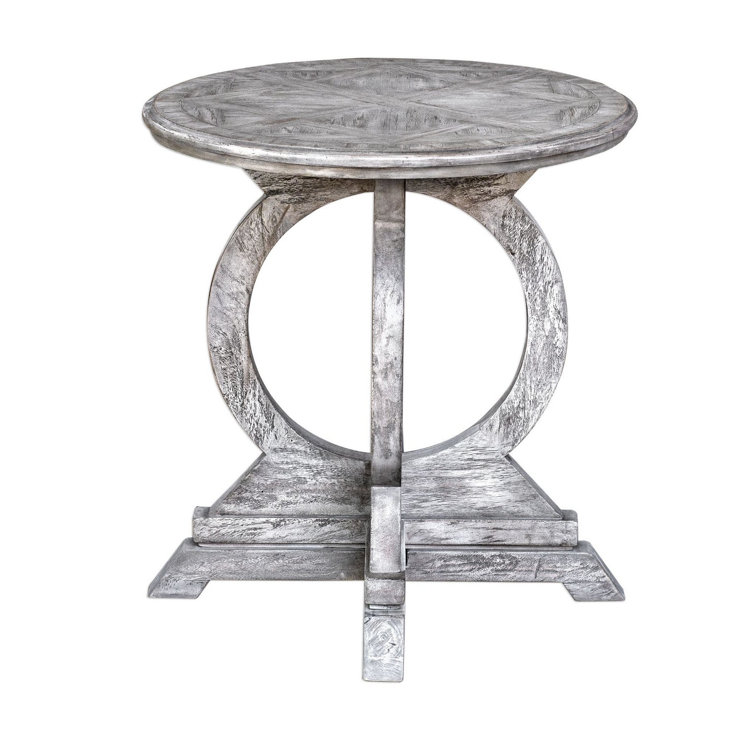 Uttermost - 25426 - Accent Table - Maiva - Aged White