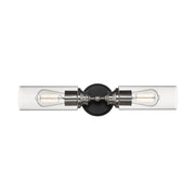 Millennium - 2412-MB/BN - Two Light Vanity - Matte Black/Brushed Nickel