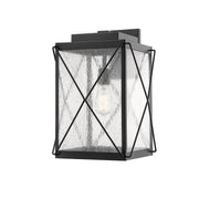 Millennium - 2612-PBK - One Light Outdoor Wall Sconce - Robinson - Powder Coated Black