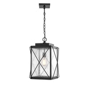 Millennium - 2615-PBK - One Light Outdoor Hanging Lantern - Robinson - Powder Coated Black