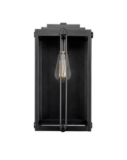 Millennium - 42632-PBK - One Light Outdoor Wall Sconce - Oakland - Powder Coated Black