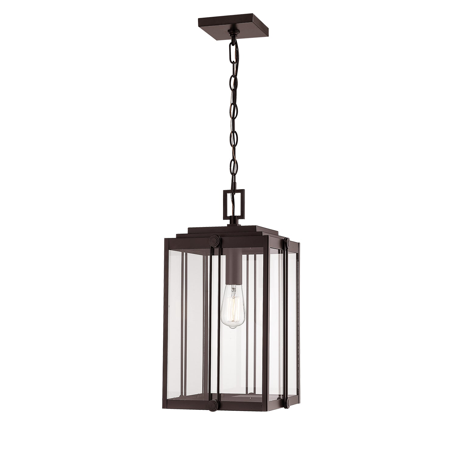 Millennium - 2635-PBZ - One Light Outdoor Hanging Lantern - Oakland - Powder Coated Bronze