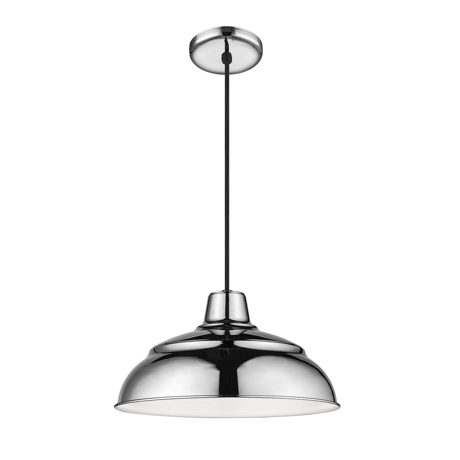 Millennium - RWHC14-PN - One Light Pendant - R Series - Polished Nickel