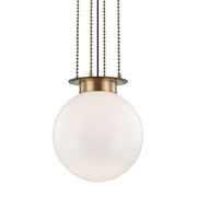Hudson Valley - 2017-AOB - One Light Pendant - Gunther - Aged Old Bronze