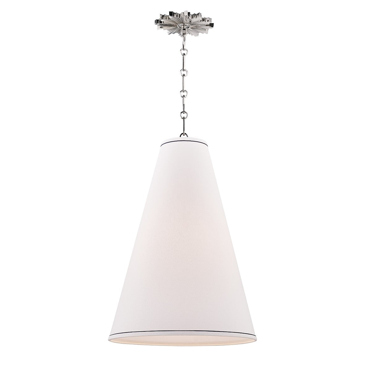 Hudson Valley - 3916-PN - One Light Pendant - Worth - Polished Nickel