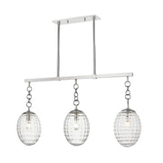 Hudson Valley - 4940-PN - Three Light Island Pendant - Venice - Polished Nickel